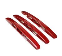 RXRJSU Coche Reflector Para Nissan Para Qashqai J10 2007 2008 2009 2010 2011 2012 2013 2014 Cubierta De Manija Tapa Maletero Trasera Roja Coche