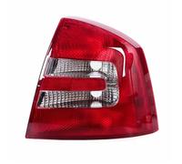 RXRJSU Coche Reflector Para Skoda Para Octavia Para A5 Sedan 2004-2008 Luces Traseras Luz Dirección Freno Conducción Advertencia Marcha Atrás Sin Bombilla(Only Left)
