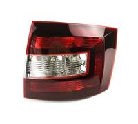 RXRJSU Coche Reflector Para Skoda Spaceback 2014-2019 Cubierta De Luz Trasera Coche Freno Conducción Señal Advertencia Lámpara Parada Sin Accesorios Bombilla(Negro Derecha)