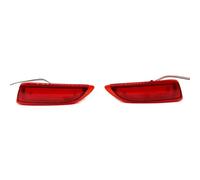 RXRJSU Coche Reflector Para Toyota Para Corolla 2011 2012 2013 Señal Parada Trasera Lámpara Antiniebla Freno 1 Par Luces LED Parachoques Trasero Para Coche(Smoke)