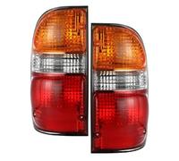 RXRJSU Coche Reflector Para Toyota Para Tacoma 2001 2002 2003 2004 1 Par De Luces Traseras Coche Con Carcasa Cromada Arnés Y Bombilla