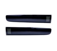 RXRJSU Coche Reflector Para VW T5 T6 Transporter Barn Door 2003-up LED Rojo Luz De Freno Alto Nivel Lente Negra
