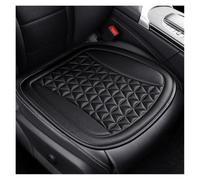 RXRJSU Cojín para Asiento Coche Diseño Convexo A Prueba Sudor Alfombrilla Universal para Silla, Funda Transpirable 3D para Verano Funda Asiento Coche(Black Front Pad 1pc)