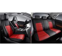 RXRJSU Funda Asiento Fundas Asiento Personalizadas para Haval para Jolion H5, H6, F7, F7X para Dagro M6 (2020-2024). Accesorios(5pieces-Balck Red)