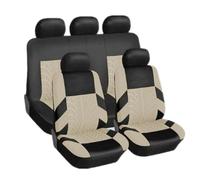 RXRJSU Funda Asiento Fundas Universales para Asientos Coche para Lifan para X60 Protectoras para Parte Delantera Y Trasera(Full Set A)