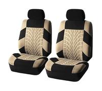 RXRJSU Funda Asiento Fundas Universales para Asientos Coche para Lifan para X60 Protectoras para Parte Delantera Y Trasera(Front Seat Covers A)