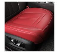 RXRJSU Funda Cuero para Asiento Coche, Alfombrilla Protectora para Conductor Accesorios Cojín Inferior Antideslizante, 1 Uds Funda Asiento Coche(1PCS Red)