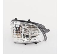 RXRJSU La Señal Giro para Volvo XC70 XC90 2007-2014 Espejo retrovisor Lateral LED indicador de Luces de señal de Giro Carcasa (sin Bombilla) 31111813 31111814 Intermitentes Dinamicos(Derecha)