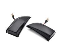 RXRJSU Luz señal Giro dinámica 2x Luz LED Señal Giro Dinámica Para Volvo Para XC60 2008 2009 2010 2011 2012 2013 2014 Lámpara Espejo Lateral Indicador Secuencial Intermitente lateral LED