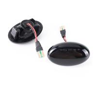 RXRJSU Luz señal Giro dinámica Luz Led Dinámica Señal Giro Indicador Lateral Para Benz Para Smart W450 W452 Clase W168 Vito W639 W447 Citan W415 2 Uds. Intermitente lateral LED