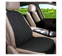 RXRJSU para A3 para A5 D2 X45 Funda Asiento Coche Delantero/Trasero Lino/Lino Almohadilla Protectora Cojín Negro/Rojo/Beige/Gris/café/marrón Funda Asiento Coche(Black Front 1pcs)