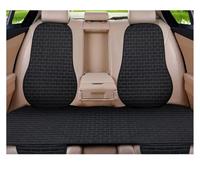 RXRJSU para A3 para A5 D2 X45 Funda Asiento Coche Delantero/Trasero Lino/Lino Almohadilla Protectora Cojín Negro/Rojo/Beige/Gris/café/marrón Funda Asiento Coche(Blackwhite Rear 1pcs)