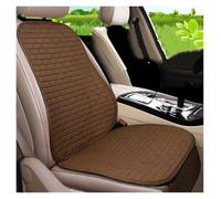 RXRJSU para A3 para A5 D2 X45 Funda Asiento Coche Delantero/Trasero Lino/Lino Almohadilla Protectora Cojín Negro/Rojo/Beige/Gris/café/marrón Funda Asiento Coche(Brown Front 1pcs)
