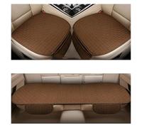 RXRJSU para A3 para A5 D2 X45 Funda Asiento Coche Delantero/Trasero Lino/Lino Almohadilla Protectora Cojín Negro/Rojo/Beige/Gris/café/marrón Funda Asiento Coche(Brown 1set)