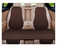 RXRJSU para A3 para A5 D2 X45 Funda Asiento Coche Delantero/Trasero Lino/Lino Almohadilla Protectora Cojín Negro/Rojo/Beige/Gris/café/marrón Funda Asiento Coche(Coffee Rear 1pcs)