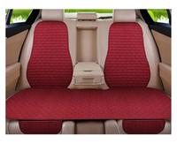 RXRJSU para A3 para A5 D2 X45 Funda Asiento Coche Delantero/Trasero Lino/Lino Almohadilla Protectora Cojín Negro/Rojo/Beige/Gris/café/marrón Funda Asiento Coche(Red Rear 1pcs)