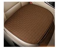 RXRJSU para A3 para A5 D2 X45 Funda Asiento Coche Delantero/Trasero Lino/Lino Almohadilla Protectora Cojín Negro/Rojo/Beige/Gris/café/marrón Funda Asiento Coche(Brown Seat 1pcs)