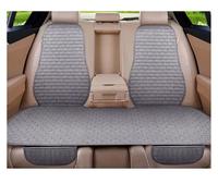 RXRJSU para A3 para A5 D2 X45 Funda Asiento Coche Delantero/Trasero Lino/Lino Almohadilla Protectora Cojín Negro/Rojo/Beige/Gris/café/marrón Funda Asiento Coche(Grey Rear 1pcs)