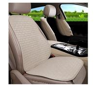 RXRJSU para A3 para A5 D2 X45 Funda Asiento Coche Delantero/Trasero Lino/Lino Almohadilla Protectora Cojín Negro/Rojo/Beige/Gris/café/marrón Funda Asiento Coche(Beige Front 1pcs)