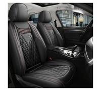 RXRJSU para Megane 2 3 para Fluence para Scenic para Clio para Captur para Kadjar para Logan para Kangoo Piezas Vehículos Fundas Cuero Asientos Funda Asiento Coche(Black Front)