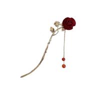 Rxuaw Horquilla de pelo vintage Hanfu con borlas, estilo tradicional, exquisita, para mujeres y niñas, decoración de cabeza de fiesta