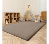 RxueSug Alfombra Bebe Acolchada Plegable, Alfombra Bebe Antideslizante, Alfombra Bebe Gruesa Antideslizante, colchoneta para Gatear para Bebes, Colchoneta Bebe Suelo Habitacion 2CM 60 x 100 cm