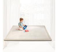 RxueSug Alfombra Bebe Acolchada Plegable, Alfombra Bebe Antideslizante, Alfombra Bebe Gruesa Antideslizante, colchoneta para Gatear para Bebes, Colchoneta Bebe Suelo Habitacion 2CM 80 x 200 cm