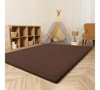 RxueSug Alfombra Bebe Acolchada Plegable, Alfombra Bebe Antideslizante, Alfombra Bebe Gruesa Antideslizante, colchoneta para Gatear para Bebes, Colchoneta Bebe Suelo Habitacion 2CM 120 x 150 cm