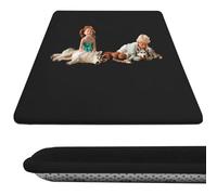 RxueSug Alfombra Bebe Gruesa 100 x 120 cm, Alfombra Bebe Acolchada con Relleno De Esponja y Franela, Alfombras Juegos Bebes Antideslizante Alfombra para Niños colchoneta Bebe Suelo 2cm