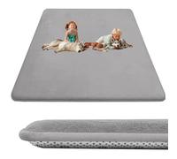 RxueSug Alfombra Bebe Gruesa 120 x 150 cm, Alfombra Bebe Acolchada con Relleno De Esponja y Franela, Alfombras Juegos Bebes Antideslizante Alfombra para Niños colchoneta Bebe Suelo 2cm