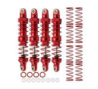RXZIXYL Paquete de 4 amortiguadores delanteros y traseros RC de 70 mm, 80 mm, 90 mm, 100 mm, 110 mm, 120 mm, amortiguador de resorte montado ajustable, amortiguador de aceite axial SCX10 para coche de