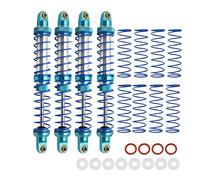 RXZIXYL Paquete de 4 amortiguadores delanteros y traseros RC de 70 mm, 80 mm, 90 mm, 100 mm, 110 mm, 120 mm, amortiguador de resorte montado ajustable, amortiguador de aceite axial SCX10 para coche de