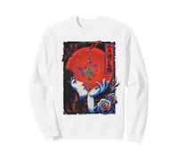 Ryam J106 Goth Girl Rose Póster japonés Arte Clave Sudadera