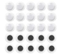 RYAN 50 Piezas Imanes Pizarra Magnetica TranslúCido Imanes Nevera Imanes PequeñOs para Pizarras Magneticas Blancas FrigoríFicos Oficina Hogar (30mm / Blanco)