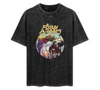 Ryan Adams City Terror Men's T-Shirt Unisex Black Cotton Print tee Shirts 3XL