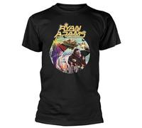 Ryan Adams 'City Terror' T-Shirt Black XL Unisex 100% Cotton Short-Sleeve T-Shirts Black XXL