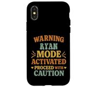 Ryan Personalized Women's Gift Custom Ryan Carcasa para iPhone X/XS