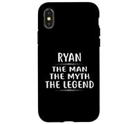 Ryan The Man The Myth The Legend - Camiseta con Nombre Carcasa para iPhone X/XS