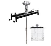 Ryanong Agitador de aire, soporte neumático de acero inoxidable, antiaglomeración, 1/2 HP, 3/4 HP, 1 HP, uso industrial en laboratorios, fábricas, pintura, mezcla química, grande, 5 cilindros