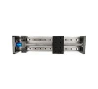 Ryanong Carril lineal de 50-500 mm, carrera efectiva 1204, tornillo de bola de 16 mm, guía lineal deslizante, mesa de carril de movimiento, impresora 3D CNC con rodamiento lineal de alta precisión en