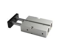 Ryanong Cepillos de motor de carbono, escobillas de carbono, cilindro de aire de doble acción tipo TN, TN16/20/25 X carrera 25/50/75, cilindro neumático de doble varilla con dos conectores