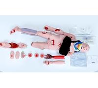 Ryanong Maniquí de cuidado del paciente, extremidades cerradas, fijación de fracturas de extremidades, simulador de cuidado de heridas de paciente, simulador de entrenamiento de habilidades