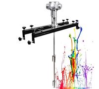 Ryanong Mezclador eléctrico IBC de 1000 l, hormigón comercial de alta resistencia con hélice plegable de velocidad ajustable y gancho de soporte para disolución de tinta y soluciones de mezcla de