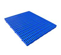 Ryanong Paleta de plástico de ventilación de rejilla, paletas de plástico para almacenamiento de sótano, paletas anidables, ventilación de rejilla transpirable, paleta de polietileno, rejilla de