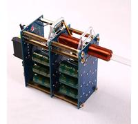 Ryanong Pistola electromagnética integrada de alto voltaje, kit de bricolaje, producto terminado, equipo de experimento de física de enseñanza de varios niveles