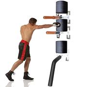 Ryanong Wing Chun - Herramientas de entrenamiento de artes marciales de madera, maniquí montado en la pared, maniquí simple para artes marciales, maniquí portátil, para árbol u objetos blandos