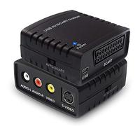 Rybozen Convertidor de captura de vídeo USB, Scart VHS a DVD Digital Grabber Grabador , Capturadora Digitalizadora de vídeo para Mac Windows