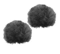 Rycote 065501 Antivientos de micro de solapa, Negro