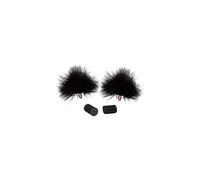 Rycote 065555 Antivientos ristretto, Negro