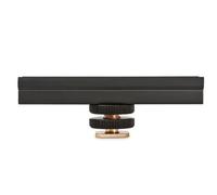 Rycote 37303 - Zapata de conexión para Flash, Negro